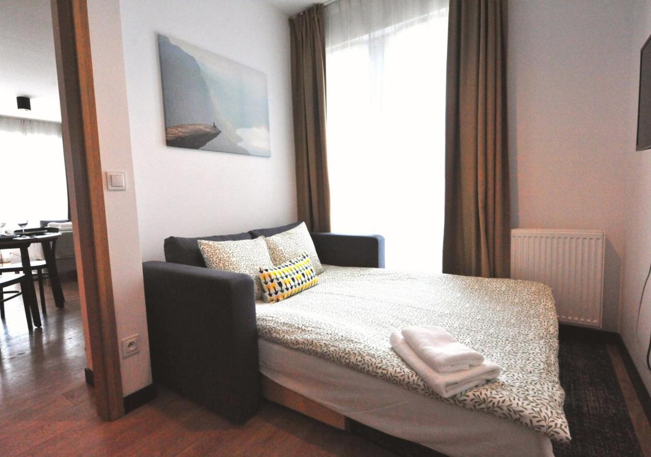 Bk Aparthotel Praga - National Stadium - Comfortable Apartment For 4 People Varsó Kültér fotó